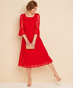 Lace Dress - LS639